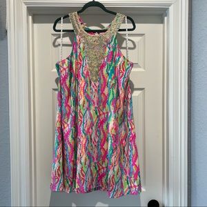 Lilly Pulitzer Multi Colored Shift Dress